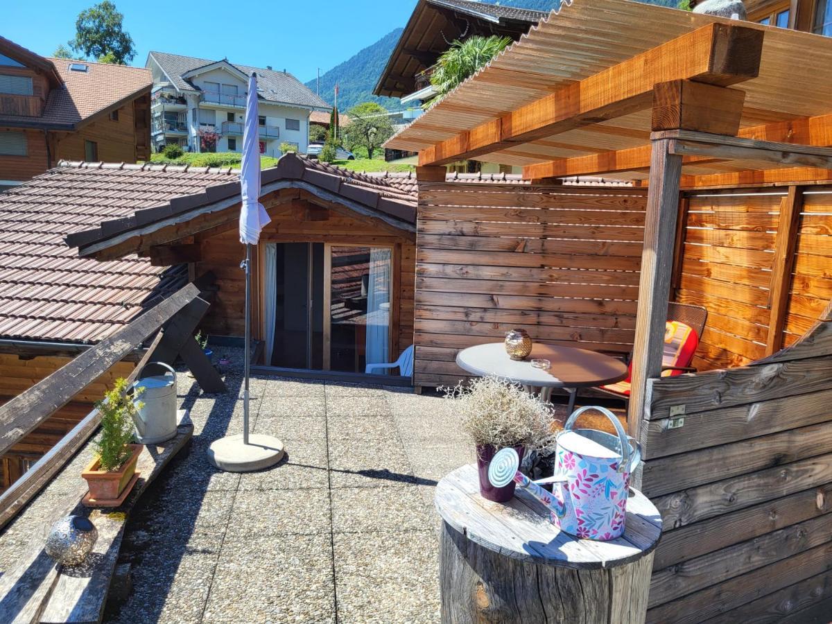 Chalet Diana Lakefront Ringgenberg Exterior foto
