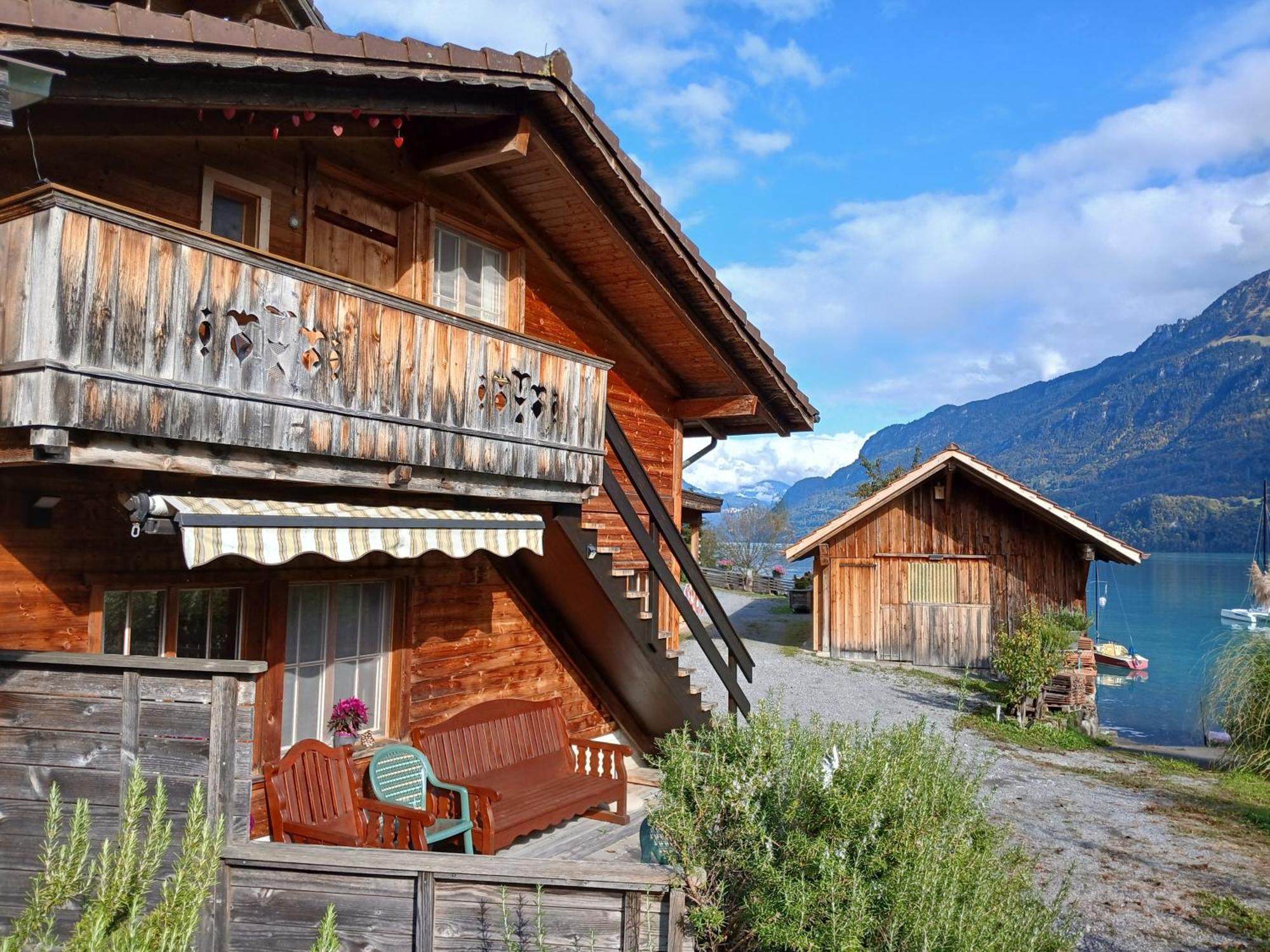 Chalet Diana Lakefront Ringgenberg Exterior foto